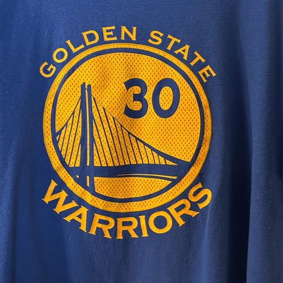 Adidas Golden State Warriors Stephen Curry short sleeve size large - Picture 2 of 6